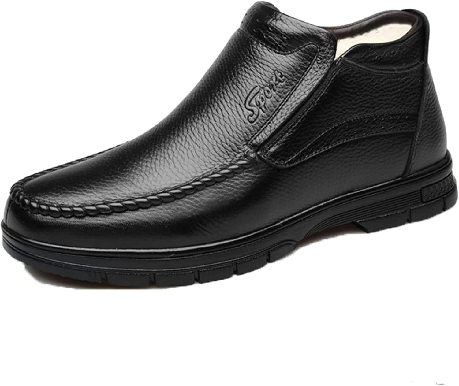 Мужские короткие кожаные ботинки Yiozoi для дома и улицы, высокие, с теплым бархатом, рабочие, повседневные ботинки до щиколотки, черный
Мужские короткие кожаные ботинки Yiozoi для дома и улицы, высокие, с теплым бархатом, рабочие, повседневные ботинки до щиколотки, черный