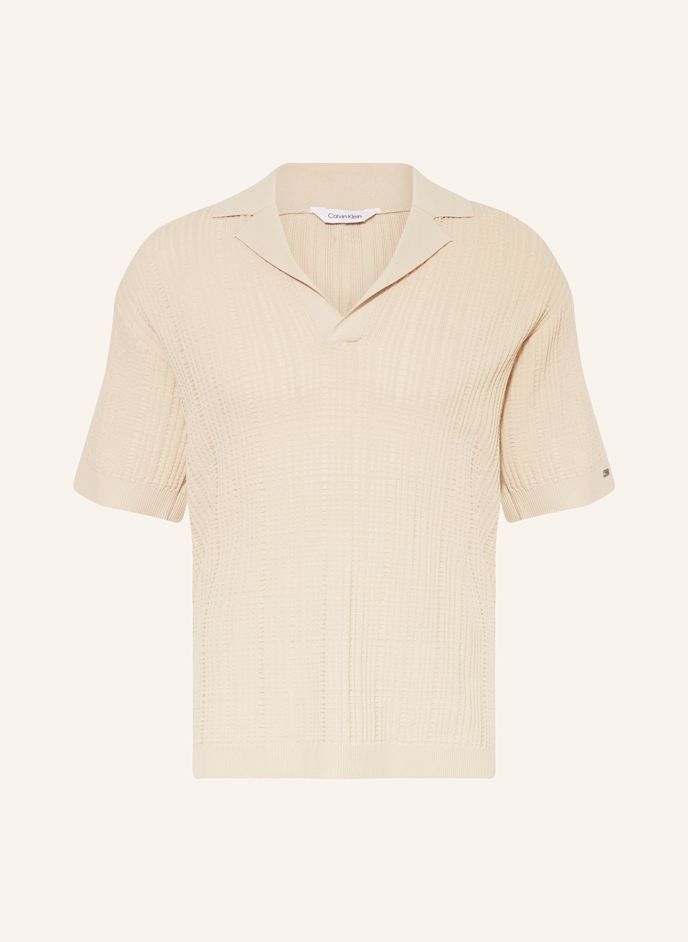 Трикотажная рубашка поло Calvin Klein, коричневый
Трикотажная рубашка поло Calvin Klein, коричневый