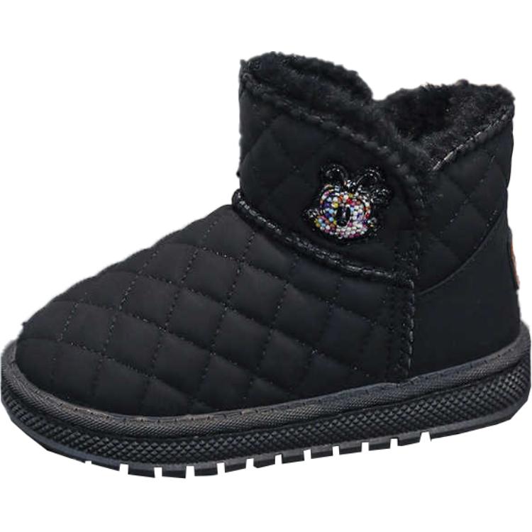 Противоскользящие и износостойкие теплые детские ботинки BOBDOG, черный
Противоскользящие и износостойкие теплые детские ботинки BOBDOG, черный