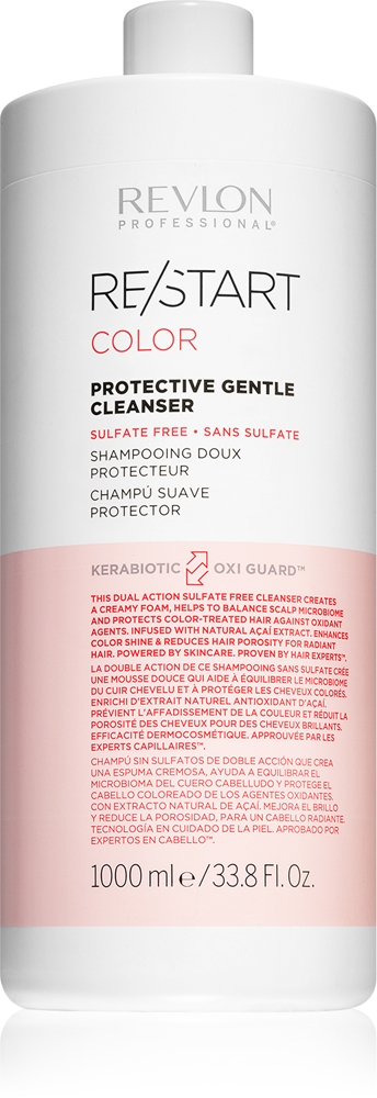 Шампунь Re/Start Color для окрашенных волос Revlon Professional, 1000 мл
Шампунь Re/Start Color для окрашенных волос Revlon Professional, 1000 мл