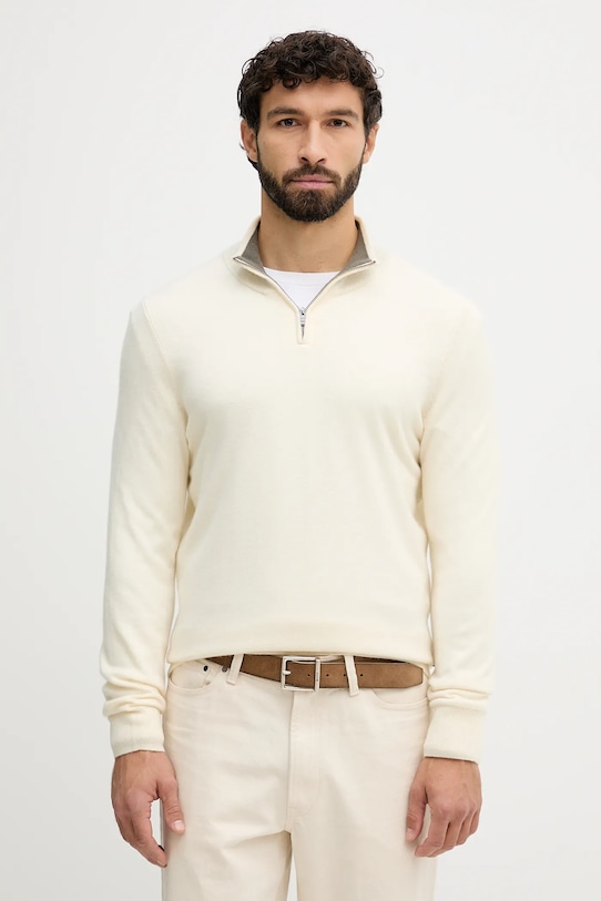 Шерстяной свитер Boss, бежевый
Шерстяной свитер Boss, бежевый