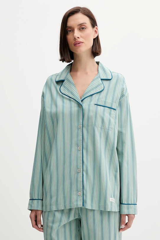 Пижамная рубашка United Colors Of Benetton, бирюзовый
Пижамная рубашка United Colors Of Benetton, бирюзовый