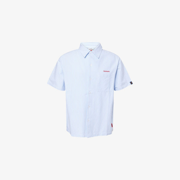 Рубашка Diner Icecream из хлопка в полоску, синий
Рубашка Diner Icecream из хлопка в полоску, синий