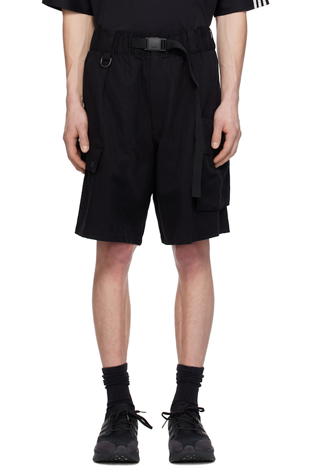 Твиловые шорты карго Y-3, черный
Твиловые шорты карго Y-3, черный
