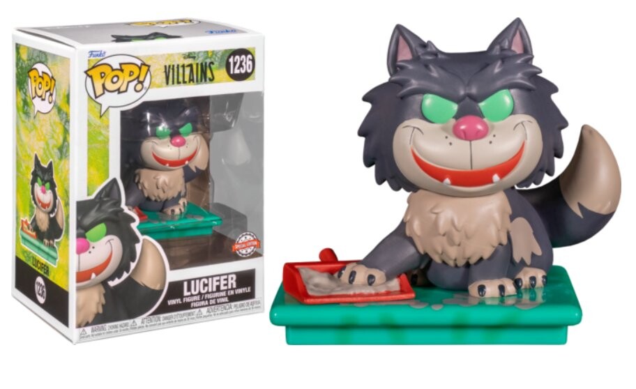 Funko POP! золушка дисней виниловая фигурка люцифер 9 см злодеи
Funko POP! золушка дисней виниловая фигурка люцифер 9 см злодеи