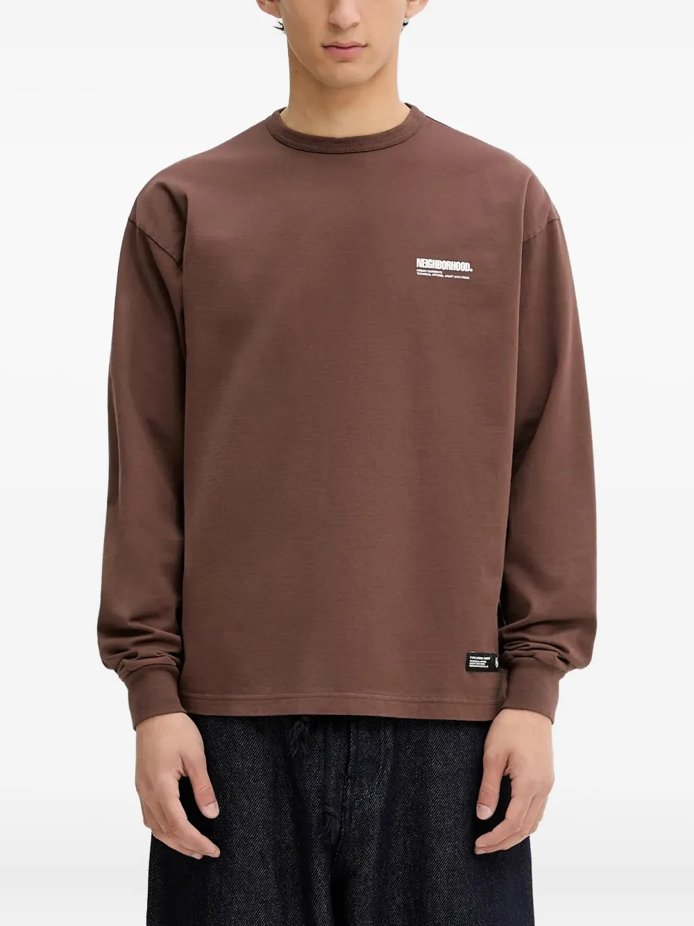 Толстовка с логотипом Neighborhood, коричневый
Толстовка с логотипом Neighborhood, коричневый