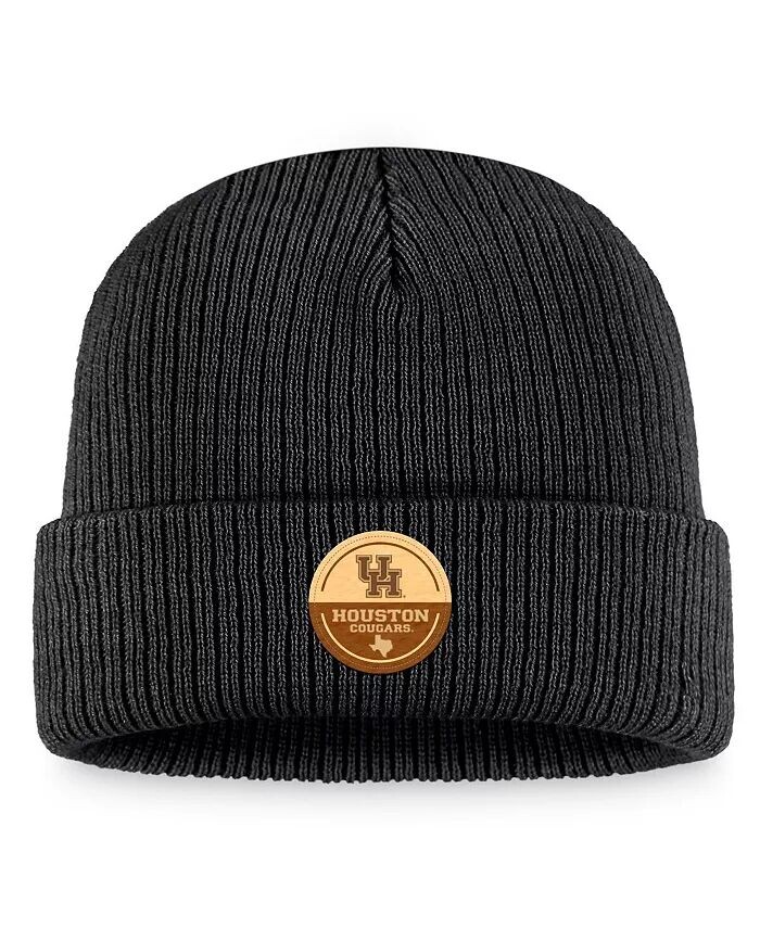 Мужская черная вязаная шапка с манжетами Houston Cougars Elijah Top Of The World
Мужская черная вязаная шапка с манжетами Houston Cougars Elijah Top Of The World