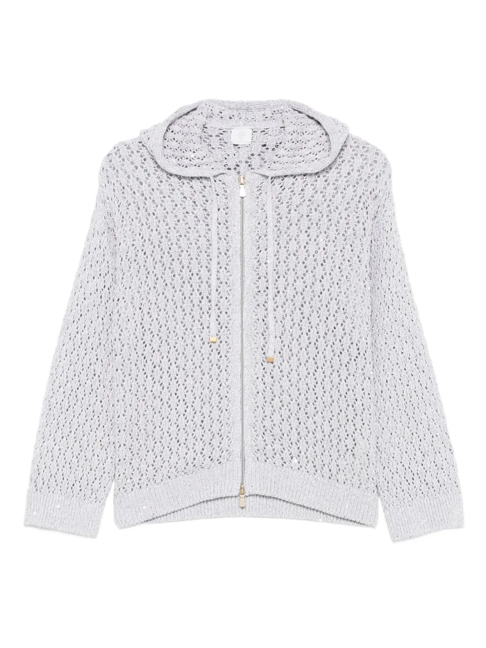 Кардиган на молнии с капюшоном Eleventy, серый
Кардиган на молнии с капюшоном Eleventy, серый