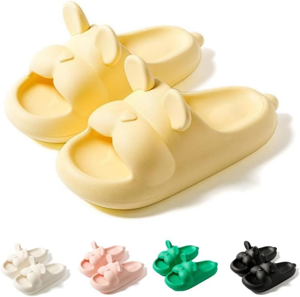 Милые шлепанцы-зайчики Albiva, желтый
Милые шлепанцы-зайчики Albiva, желтый