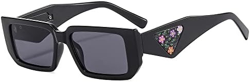 Маленькие прямоугольные солнцезащитные очки для мужчин и женщин с принтом, дорожные солнцезащитные очки в винтажном ретро-стиле с защитой от УФ-излучения UV400 MTZJH, Black
Маленькие прямоугольные солнцезащитные очки для мужчин и женщин с принтом, дорожные солнцезащитные очки в винтажном ретро-стиле с защитой от УФ-излучения UV400 MTZJH, Black