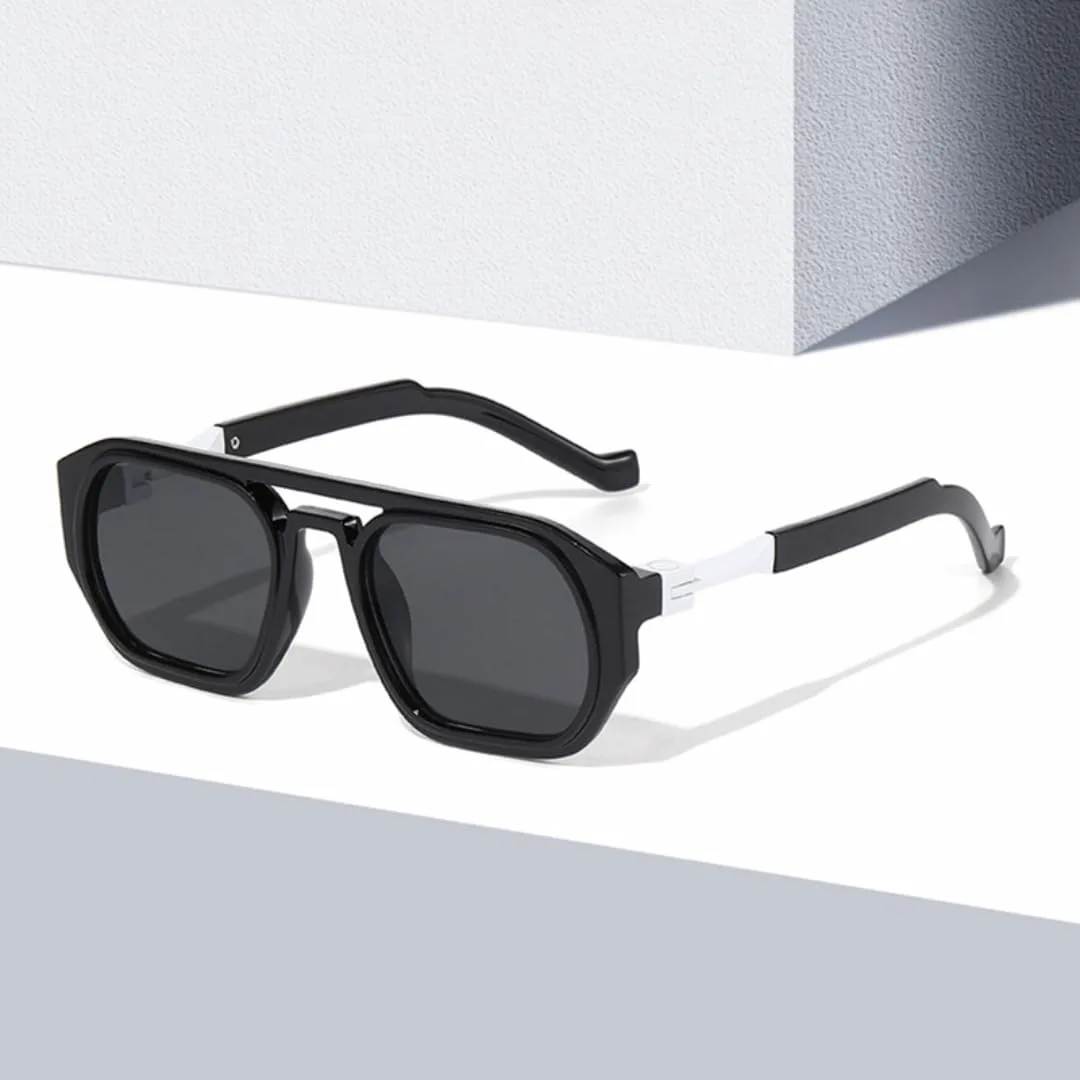 Ретро-солнцезащитные очки Polygon для женщин с защитой от УФ-излучения UV400, модные линзы с градиентом, стильная оправа для мужчин HHZZYVY, Black White Gray
Ретро-солнцезащитные очки Polygon для женщин с защитой от УФ-излучения UV400, модные линзы с градиентом, стильная оправа для мужчин HHZZYVY, Black White Gray