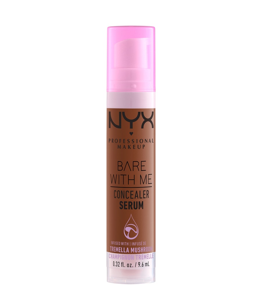 Консилер NYX Professional Makeup Bare With Me Concealer Serum, Nr. 11 - Mocha, 9.6 ml
Консилер NYX Professional Makeup Bare With Me Concealer Serum, Nr. 11 - Mocha, 9.6 ml