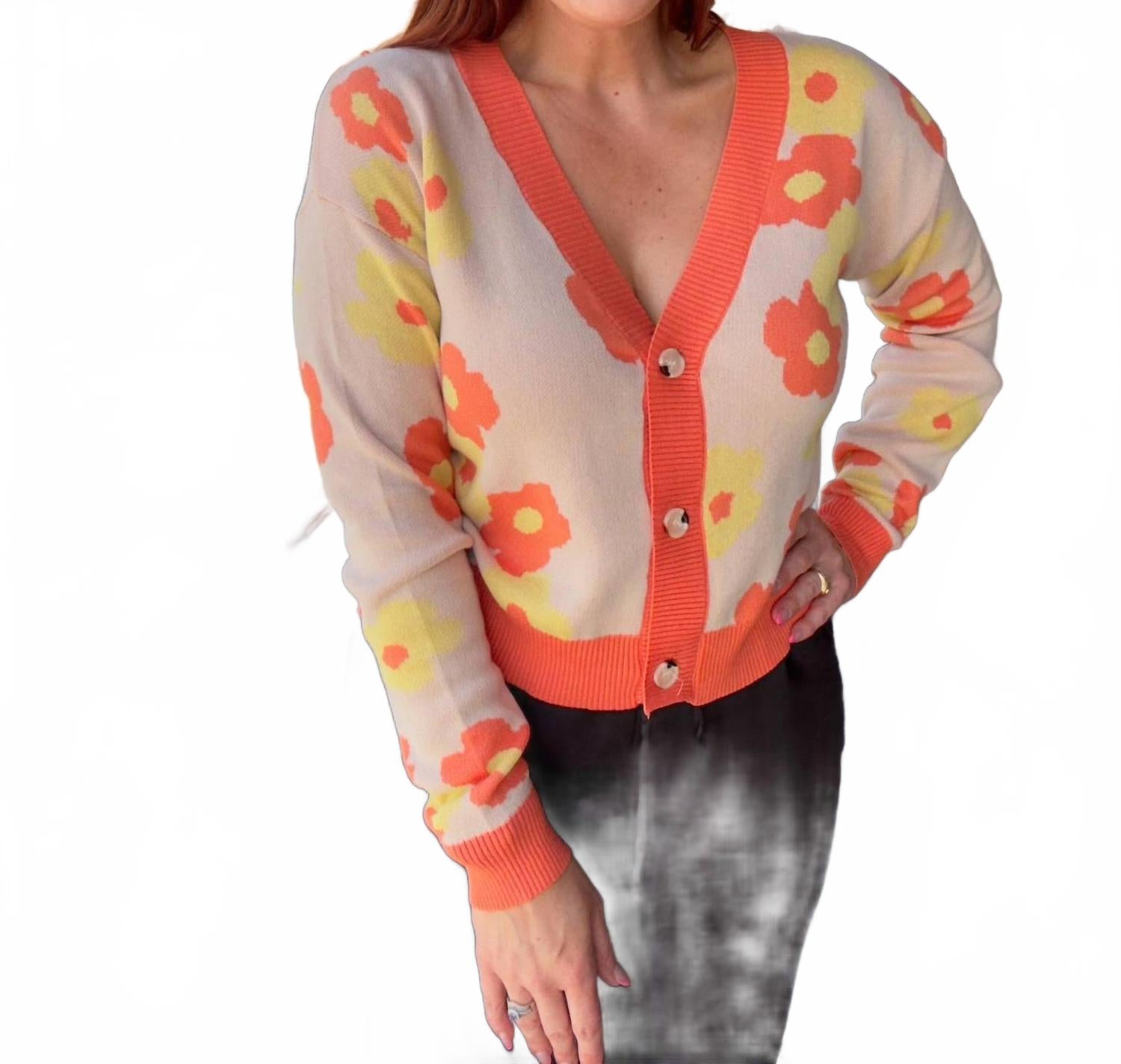 Цветочный свитер в разноцветном исполнении FATE, мультиколор
Цветочный свитер в разноцветном исполнении FATE, мультиколор