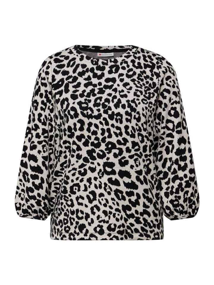 Рубашка с длинными рукавами нежно-бежевого цвета Street One
Рубашка с длинными рукавами нежно-бежевого цвета Street One