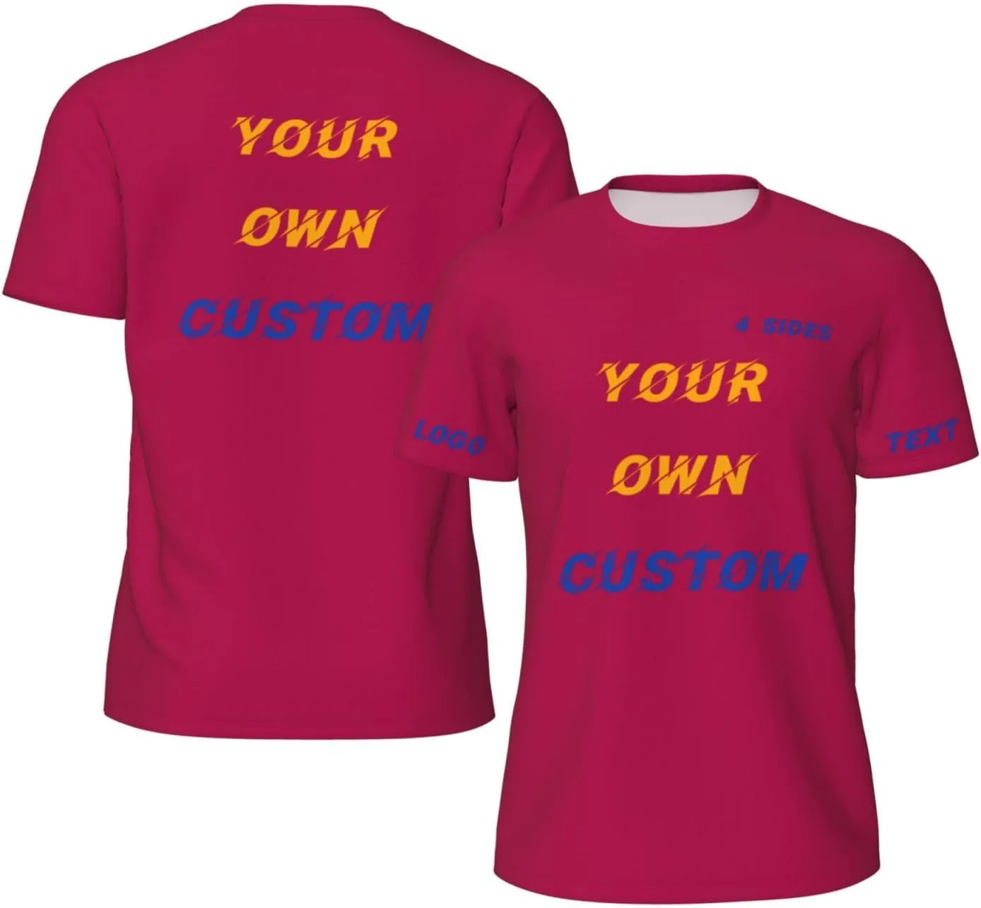 Футболка Custom с принтом на 4 сторонах
Футболка Custom с принтом на 4 сторонах
