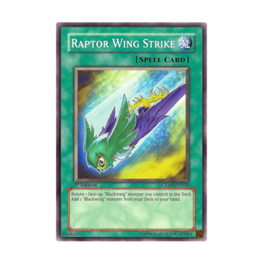 CCG Удар крыльями ящера (обычный), Yu-Gi-Oh - Duelist Pack - Crow - Singles
CCG Удар крыльями ящера (обычный), Yu-Gi-Oh - Duelist Pack - Crow - Singles