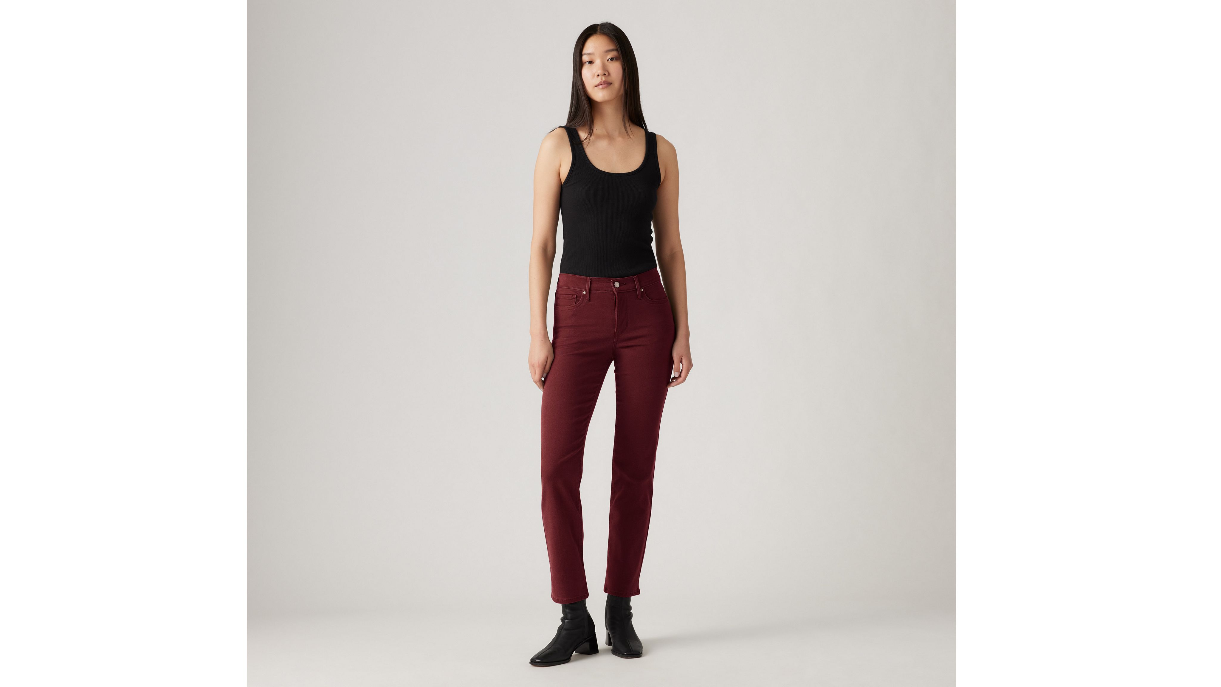 314 Прямые женские джинсы Shaping Levi's, Merlot - Red
314 Прямые женские джинсы Shaping Levi's, Merlot - Red