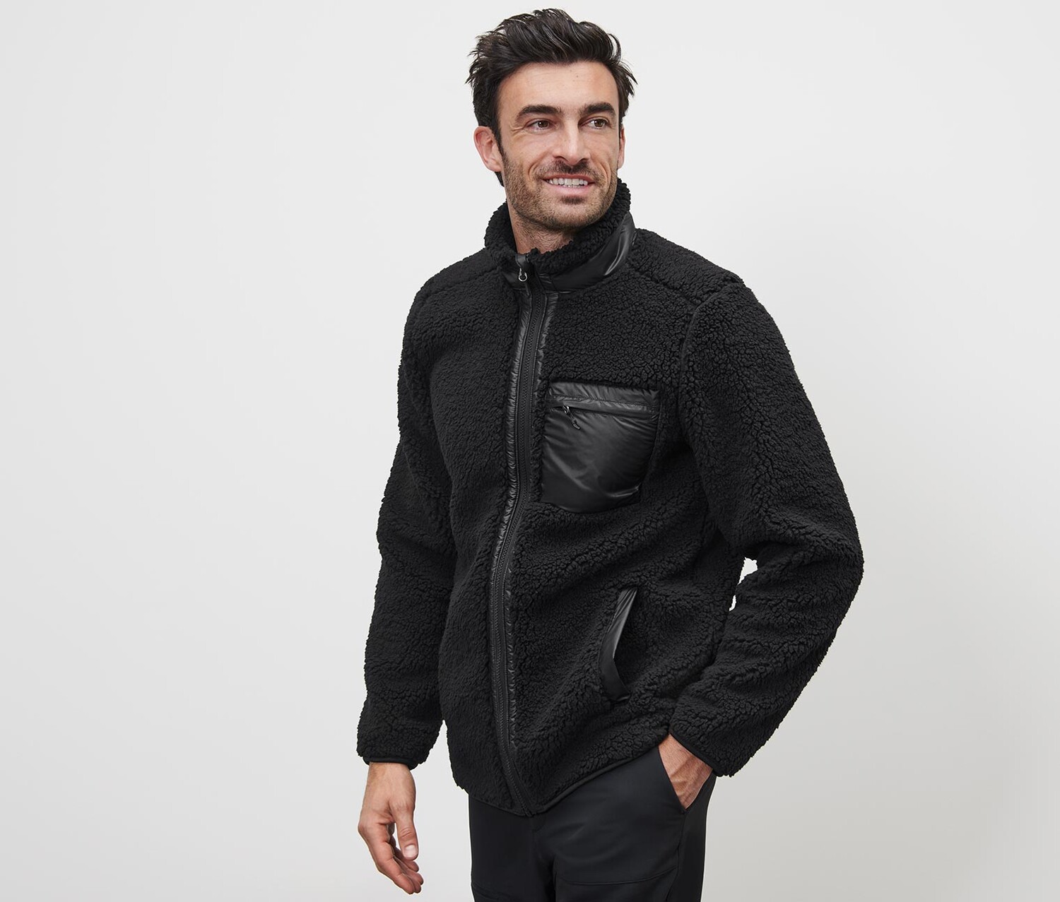 Тедди куртка Tchibo, черный
Тедди куртка Tchibo, черный