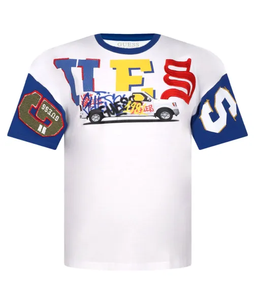 Футболка Oversize fit Guess, белый
Футболка Oversize fit Guess, белый