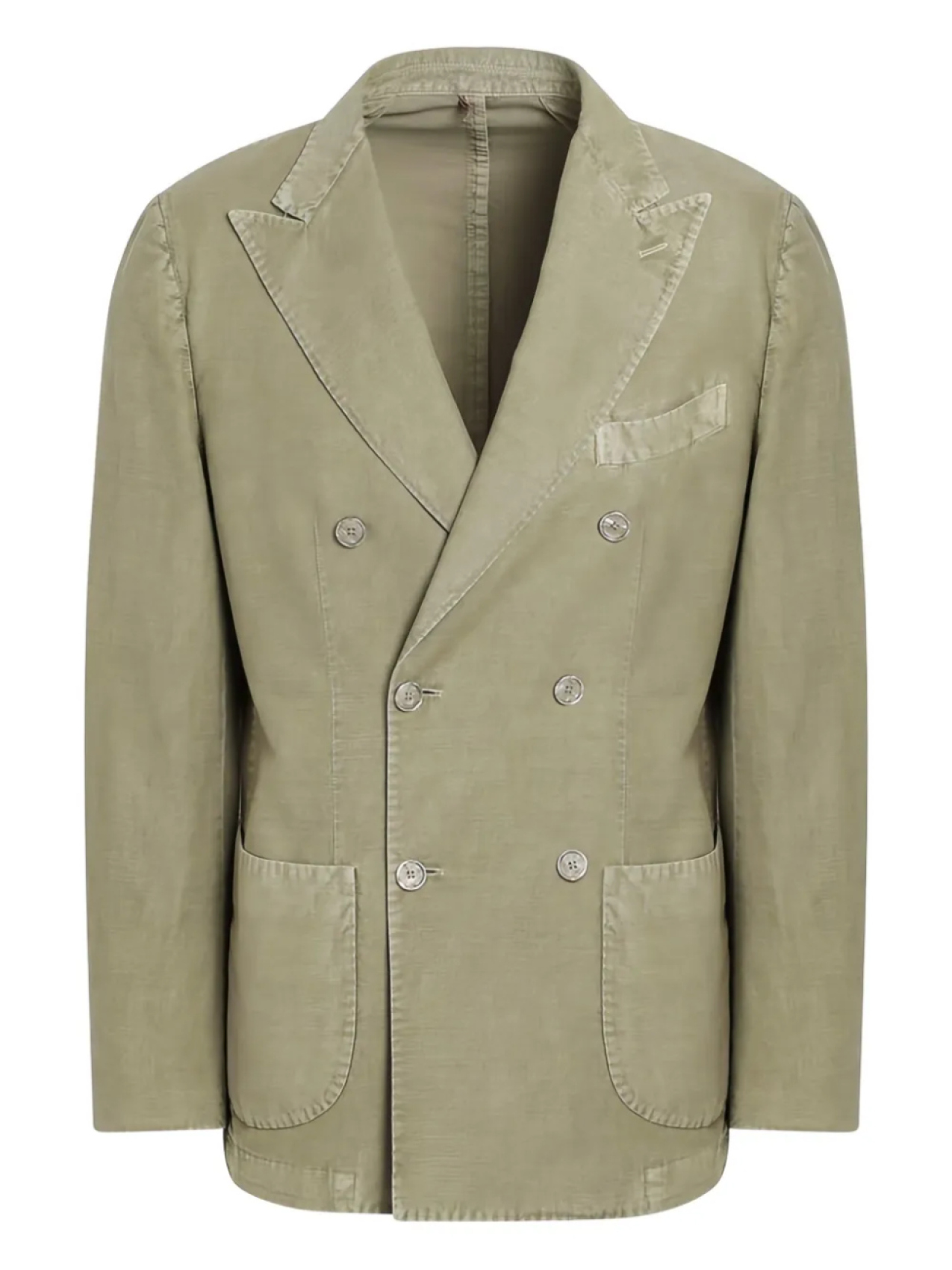 Двубортный блейзер Santaniello, зеленый
Двубортный блейзер Santaniello, зеленый