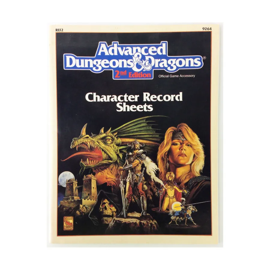 Character Record Sheets (2nd Printing, White), Advanced Dungeons & Dragons (2nd Edition) - Player's Guides & Books, мягкая обложка
Character Record Sheets (2nd Printing, White), Advanced Dungeons & Dragons (2nd Edition) - Player's Guides & Books, мягкая обложка