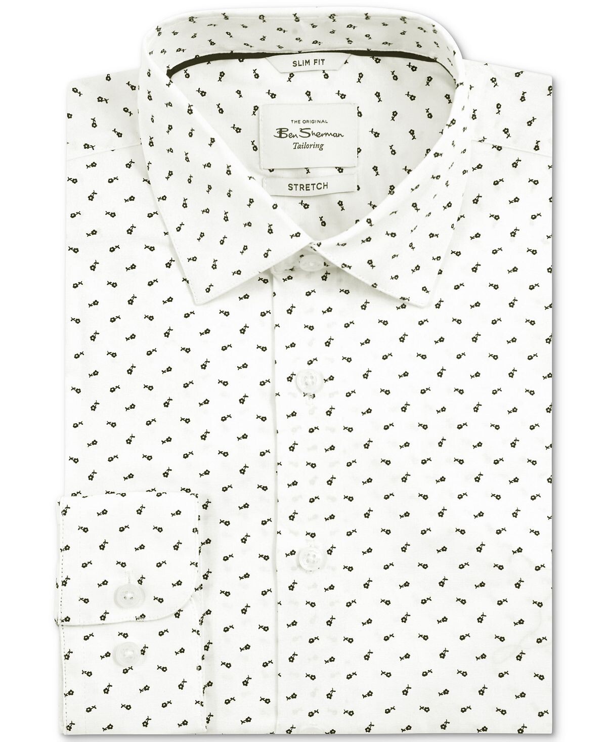 Мужская рубашка узкого кроя с цветочным принтом Ben Sherman
Мужская рубашка узкого кроя с цветочным принтом Ben Sherman