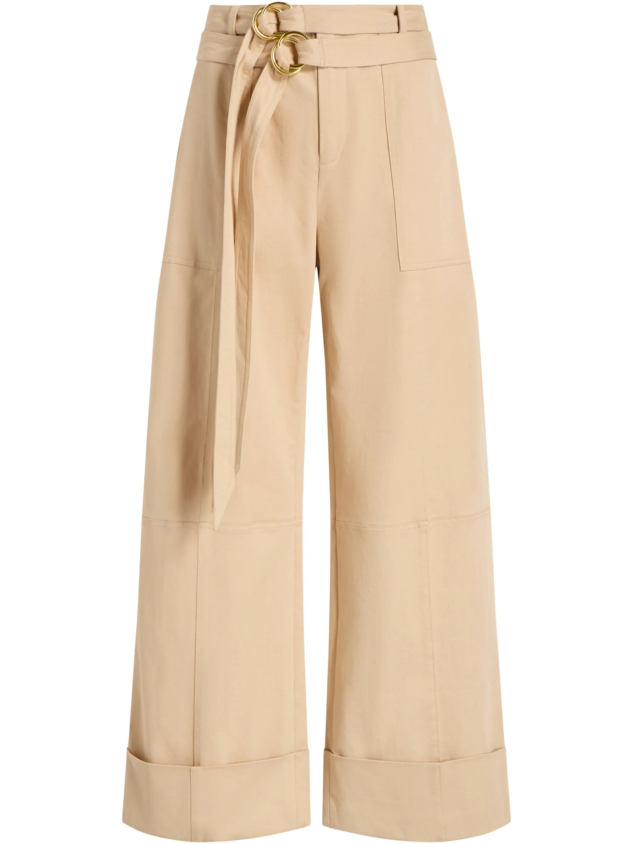 Широкие брюки строгого кроя Cinq A Sept, бежевый
Широкие брюки строгого кроя Cinq A Sept, бежевый