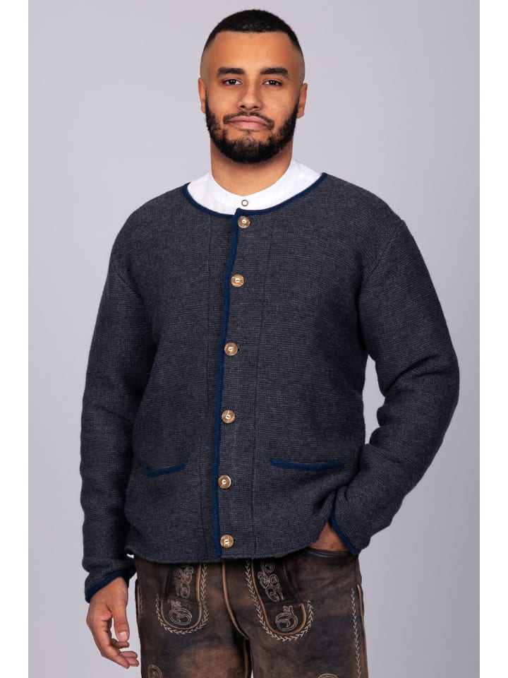 Кардиган Edelnice Trachten Felix антрацитового цвета. Edelnice
Кардиган Edelnice Trachten Felix антрацитового цвета. Edelnice