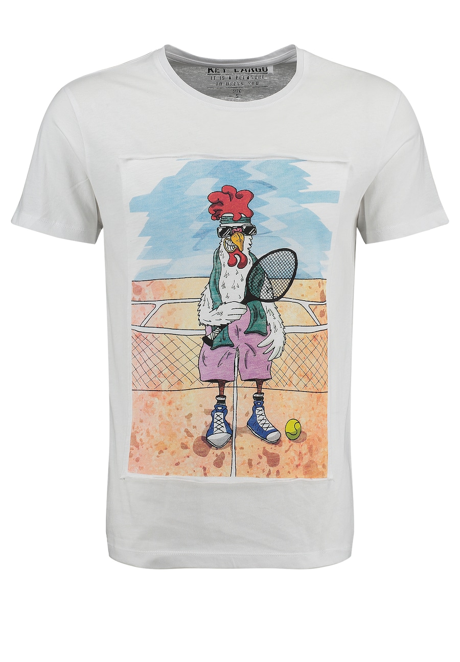 Рубашка Key Largo Tennis Chicken, белый
Рубашка Key Largo Tennis Chicken, белый