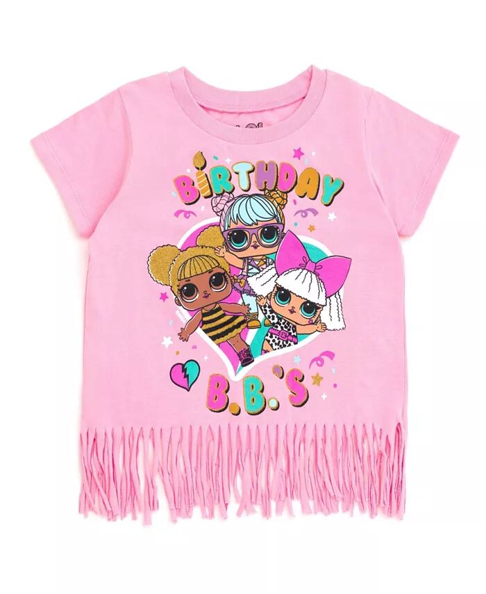 Футболка на день рождения для девочек Diva Bon Bon Queen Bee Neon QT L.O.L. Surprise!
Футболка на день рождения для девочек Diva Bon Bon Queen Bee Neon QT L.O.L. Surprise!