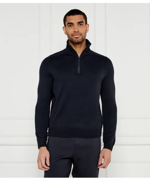 Свитер p-bart Regular fit Boss, синий 
Свитер p-bart Regular fit Boss, синий