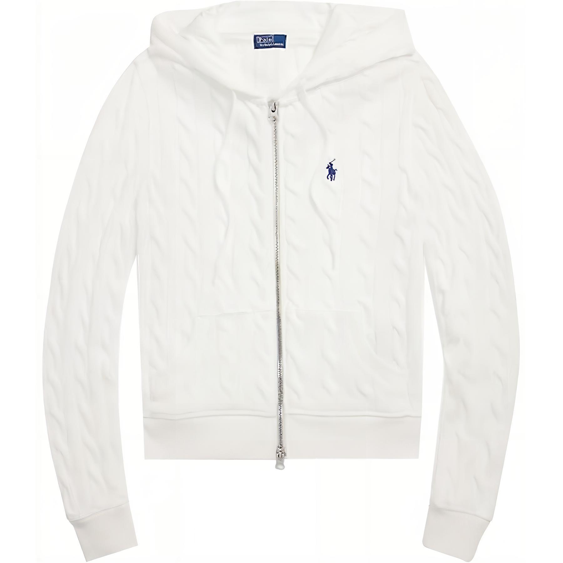 Кабельная кофта с капюшоном на молнии Polo Ralph Lauren, белый
Кабельная кофта с капюшоном на молнии Polo Ralph Lauren, белый