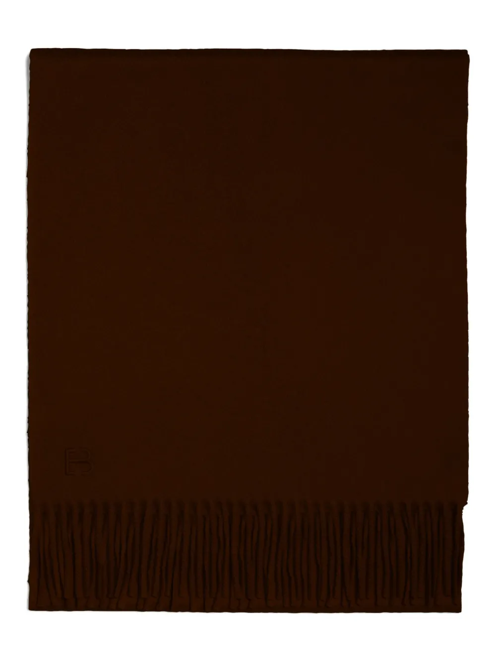 Шарф с бахромой по краю Eric Bompard, коричневый
Шарф с бахромой по краю Eric Bompard, коричневый