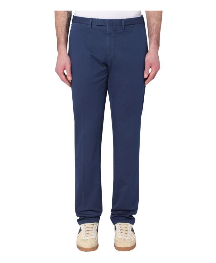 Брюки из смесовой хлопковой ткани Santaniello, синий
Брюки из смесовой хлопковой ткани Santaniello, синий