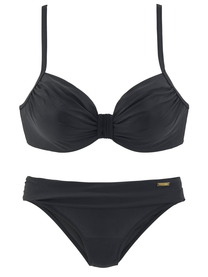 Комплект бикини LASCANA, черный
Комплект бикини LASCANA, черный