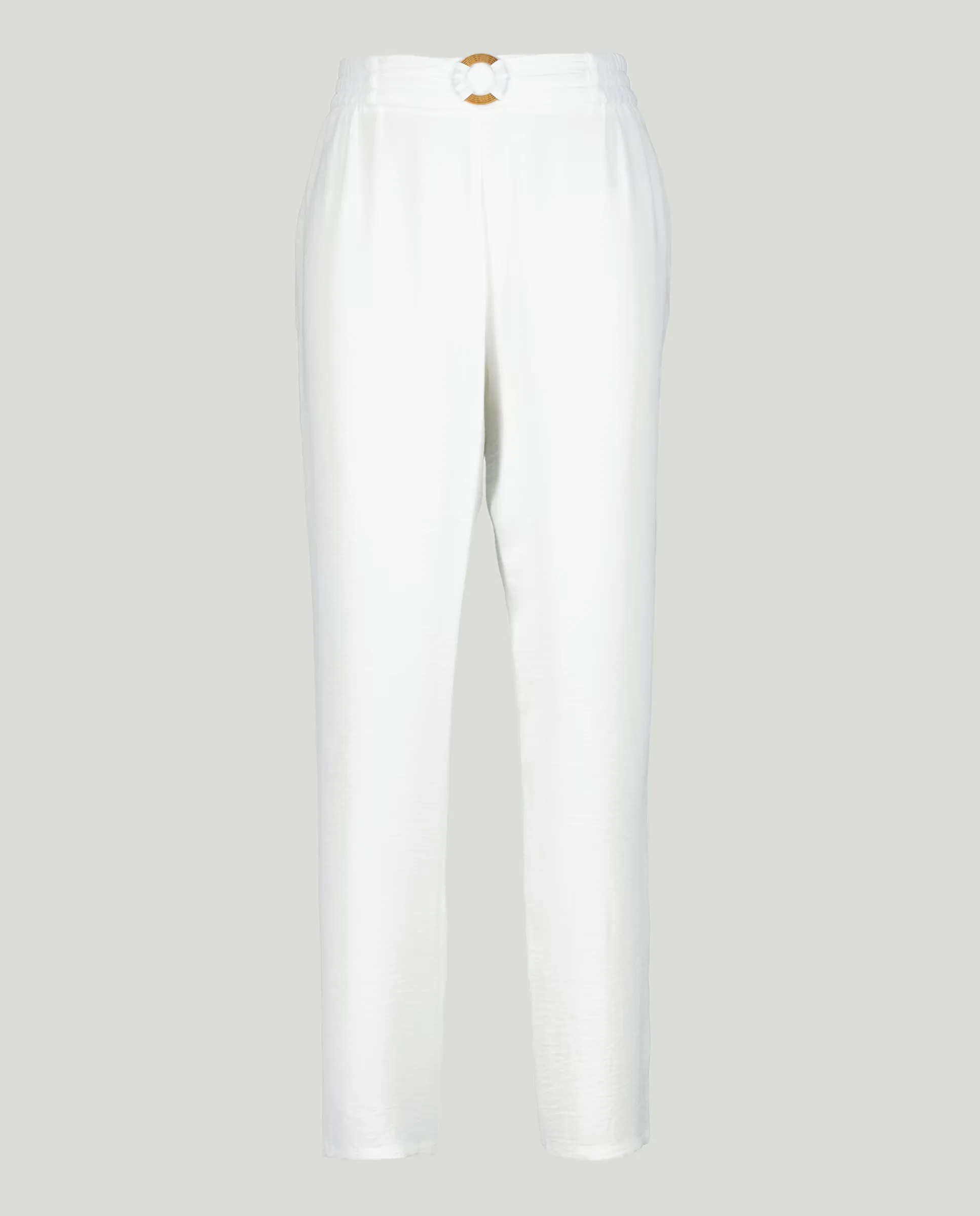 Женские брюки с резинкой однотонные Zermatt, естественный 
Женские брюки с резинкой однотонные Zermatt, естественный