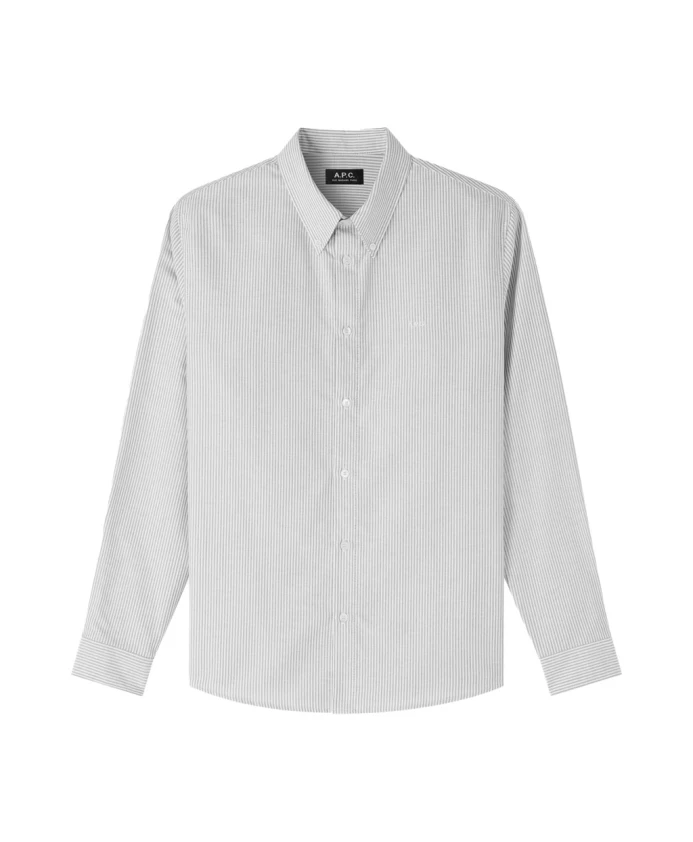 Полосатая рубашка Оксфорд, серая A.P.C., серый
Полосатая рубашка Оксфорд, серая A.P.C., серый