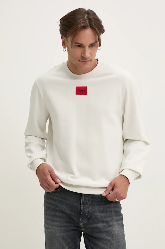 Хлопковая толстовка Hugo, бежевый
Хлопковая толстовка Hugo, бежевый