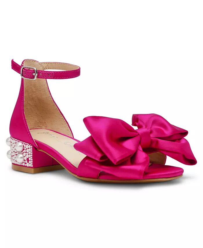 Сандалии в стиле Лулу для маленьких и больших девочек с жемчужным каблуком Betsey Johnson, розовый
Сандалии в стиле Лулу для маленьких и больших девочек с жемчужным каблуком Betsey Johnson, розовый