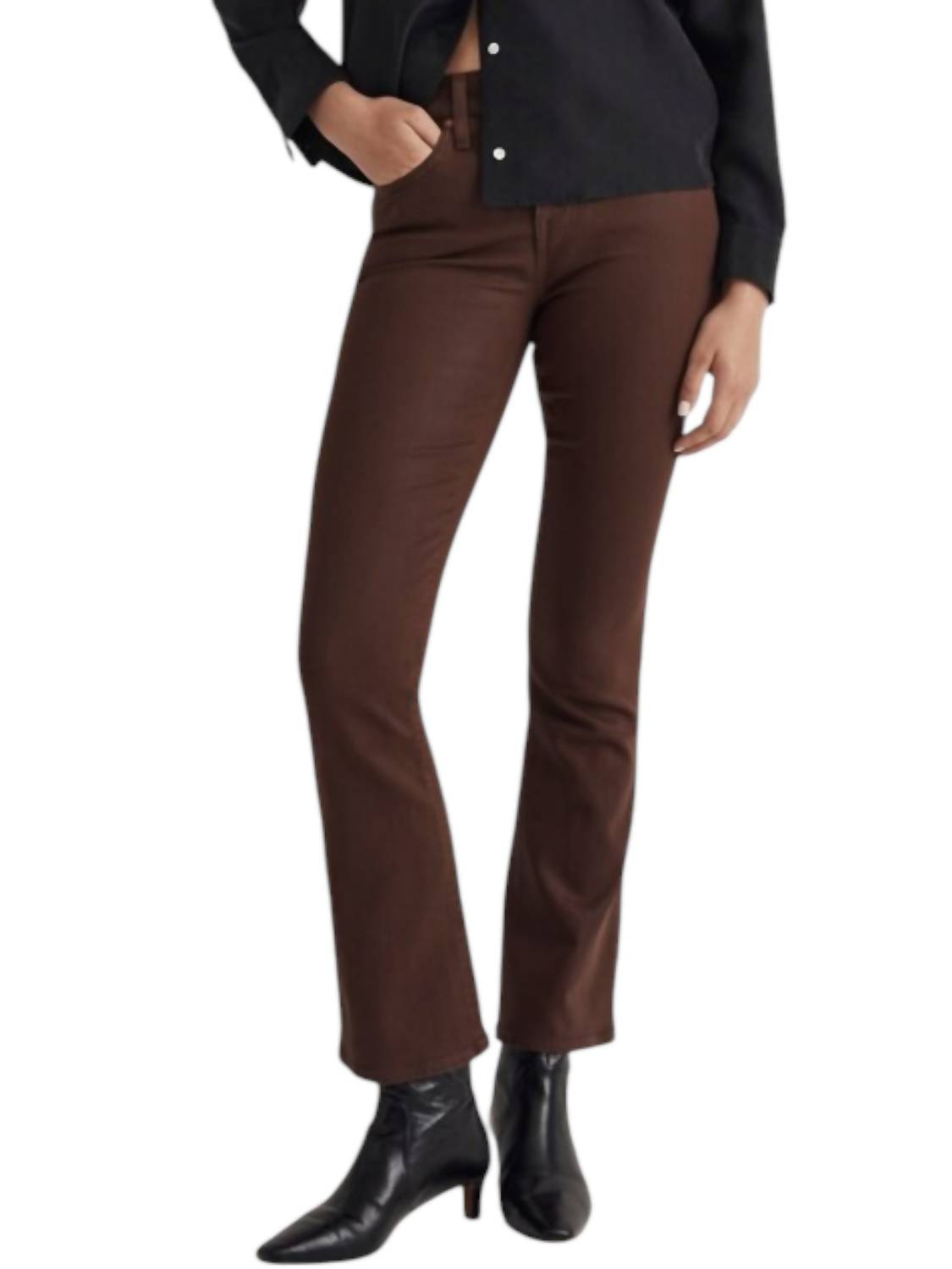 Укороченные брюки Kickout Crop Pants цвета горячего какао Madewell, цвет hot cocoa
Укороченные брюки Kickout Crop Pants цвета горячего какао Madewell, цвет hot cocoa