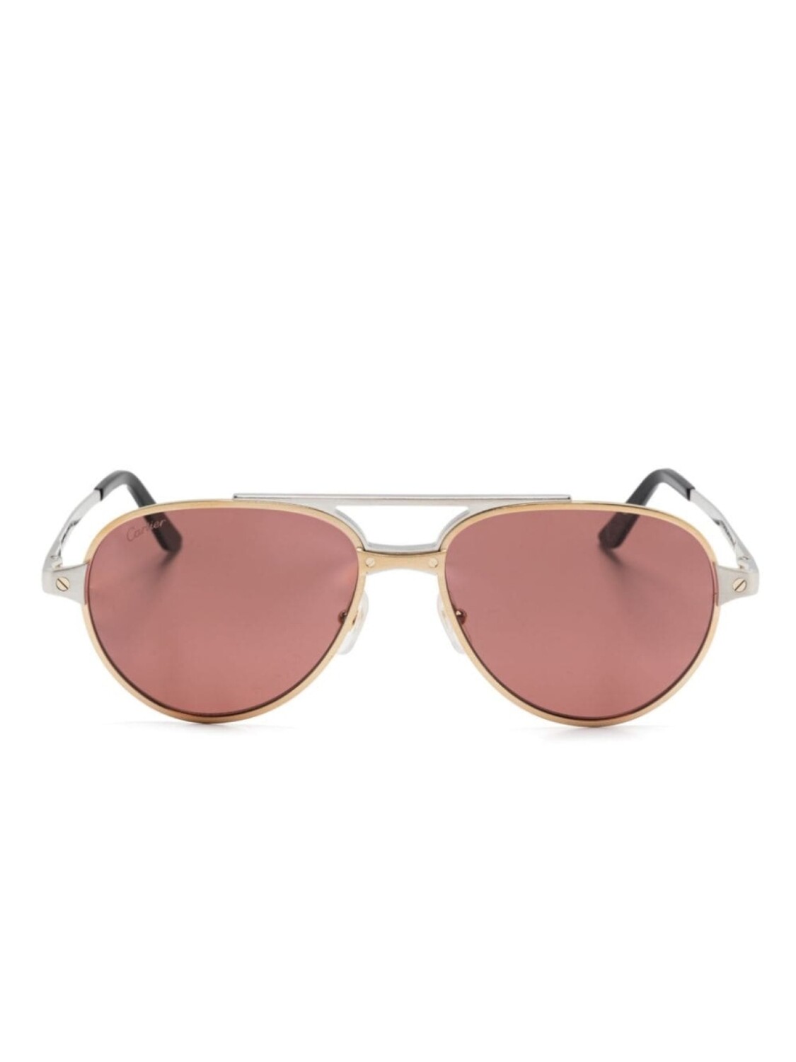 Солнцезащитные очки Сантос Cartier Eyewear, серебряный
Солнцезащитные очки Сантос Cartier Eyewear, серебряный