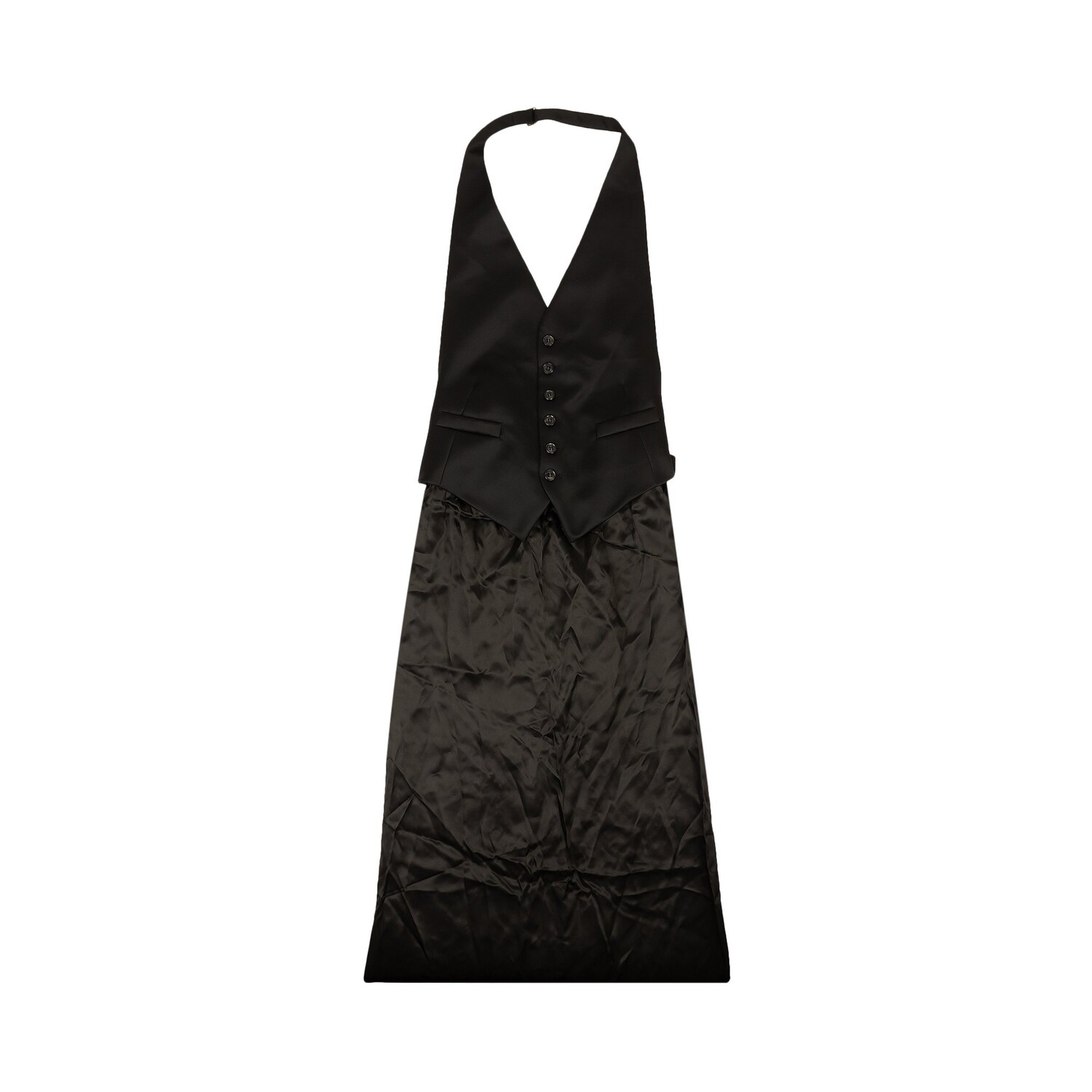 Платье-жилет с лямкой на шее MM6 Maison Margiela, цвет Черный
Платье-жилет с лямкой на шее MM6 Maison Margiela, цвет Черный