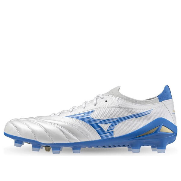 Кроссовки morelia neo iv beta elite fg 'mugen pack white blue' Mizuno, белый 
Кроссовки morelia neo iv beta elite fg 'mugen pack white blue' Mizuno, белый
