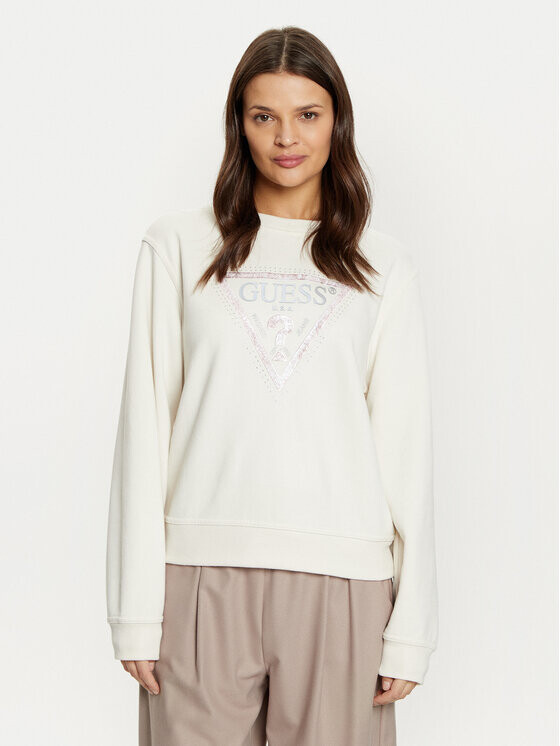 Толстовка обычного кроя Guess, экрю
Толстовка обычного кроя Guess, экрю