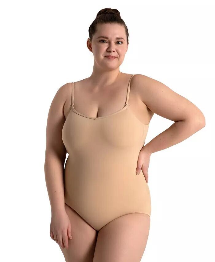 Женский комбинезон-комбинезон с регулируемыми бретелями Capezio, бежевый
Женский комбинезон-комбинезон с регулируемыми бретелями Capezio, бежевый