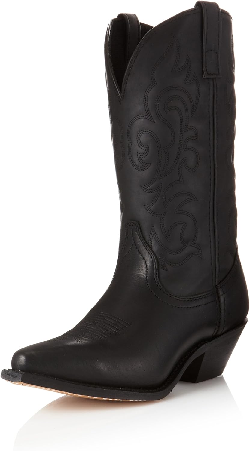 Мужские сапоги Dan Post Kingsly Croc с квадратным носком и вышивкой, на среднем голенище - черные Laredo
Мужские сапоги Dan Post Kingsly Croc с квадратным носком и вышивкой, на среднем голенище - черные Laredo