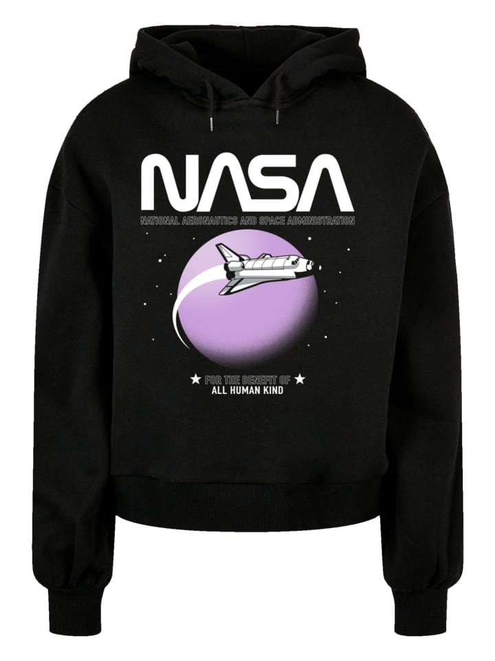 Толстовка оверсайз из органического материала NASA Shuttle Orbit черного цвета F4NT4STIC
Толстовка оверсайз из органического материала NASA Shuttle Orbit черного цвета F4NT4STIC
