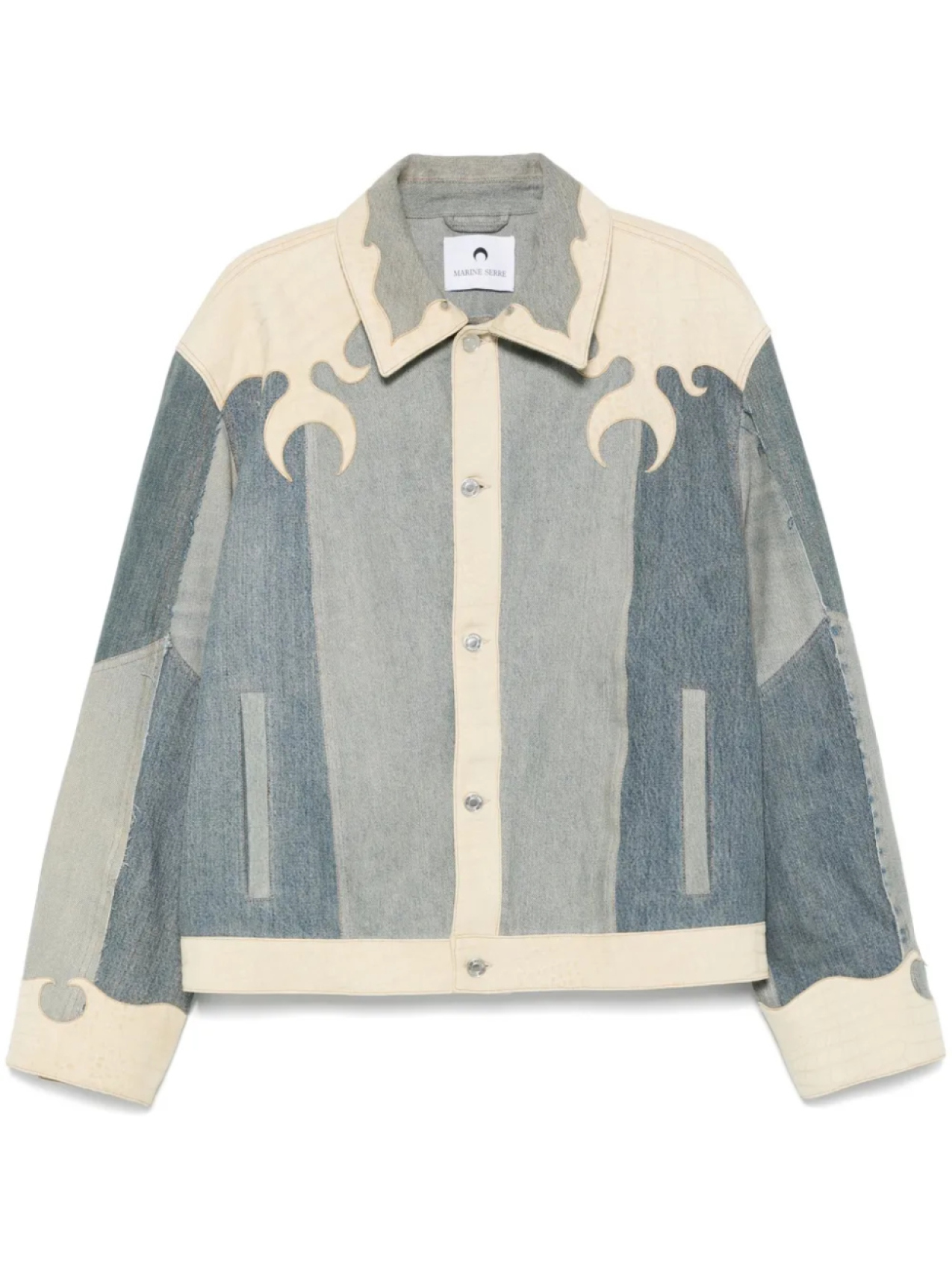 Marine Serre джинсовая куртка, синий
Marine Serre джинсовая куртка, синий