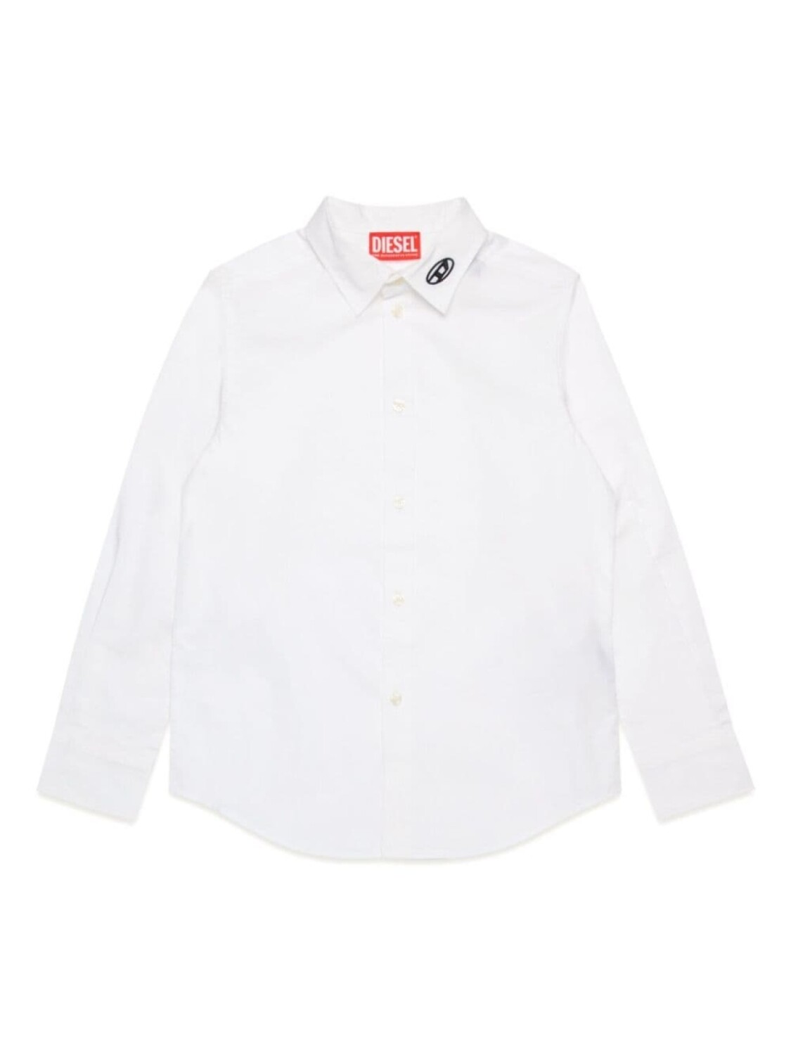 Diesel Kids рубашка с вышитым логотипом, белый
Diesel Kids рубашка с вышитым логотипом, белый