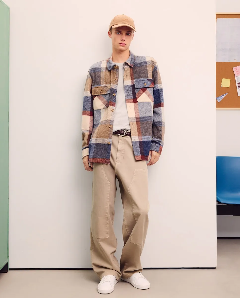 Мужская рубашка на пуговицах в клетку Green Coast, синий
Мужская рубашка на пуговицах в клетку Green Coast, синий